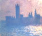 Monet: House of Parliament, Effect of Sunlight