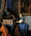Vermeer: Seated at a Virginal