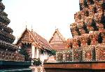 Wat Pho Temple at Bangkok